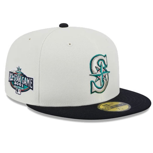 Seattle Mariners New Era 2022 Postseason Game Side Patch 59FIFTY Fitted Hat  - Navy