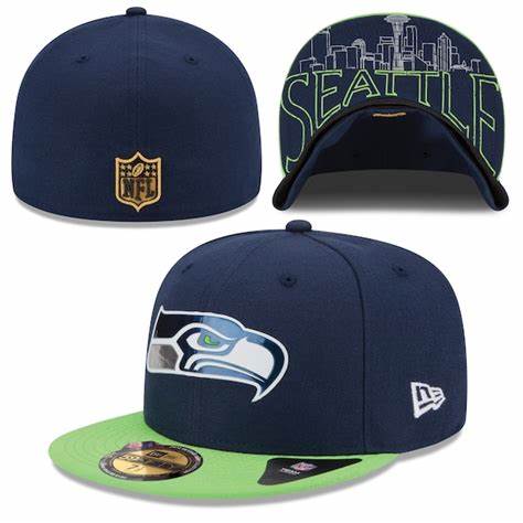 Seahawks 2015 Draft Skyline 59Fifty Fitted Hat