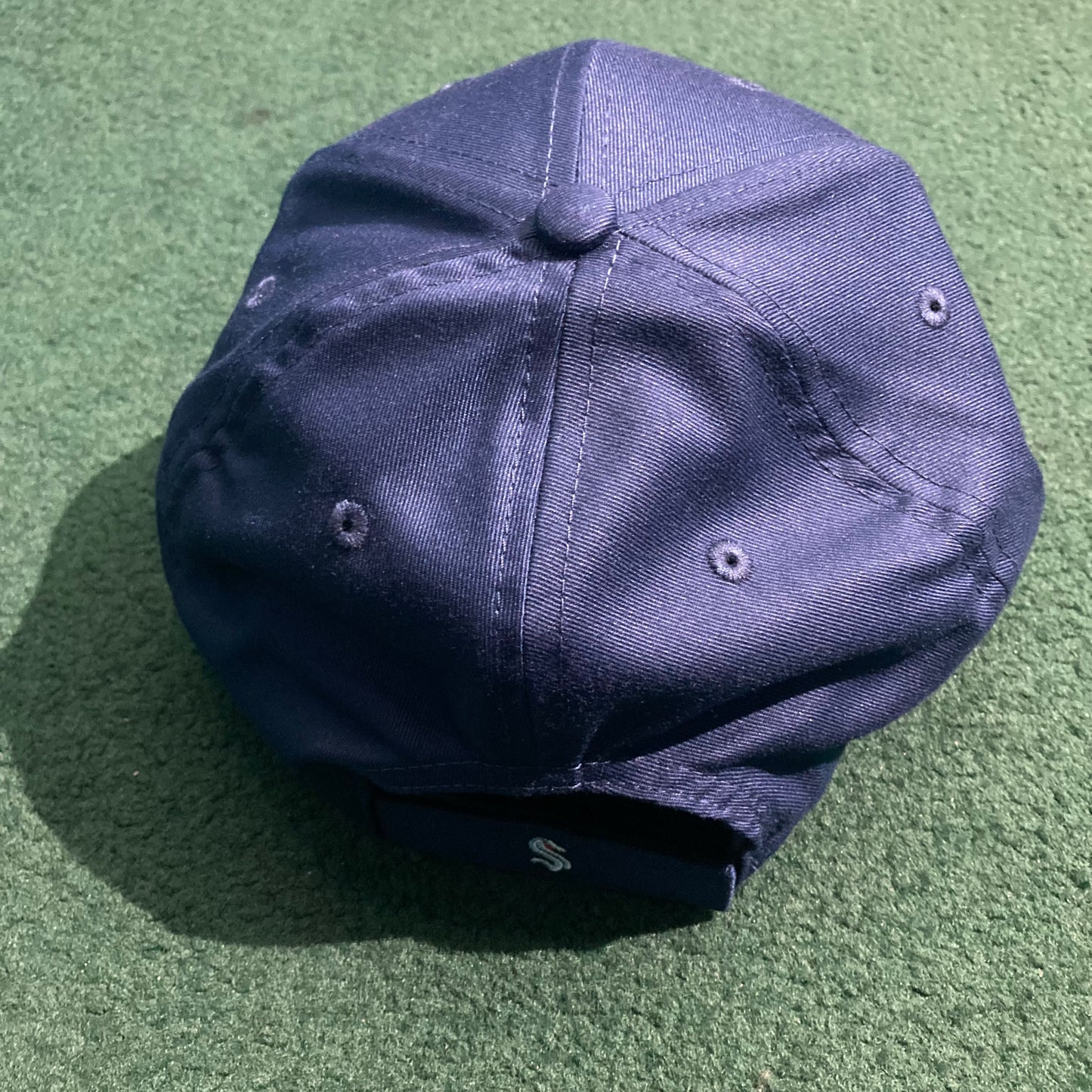 Kraken Navy Wordmark Hat