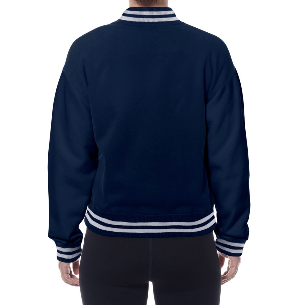 Women's Seahawks Navy Varsity Jacket