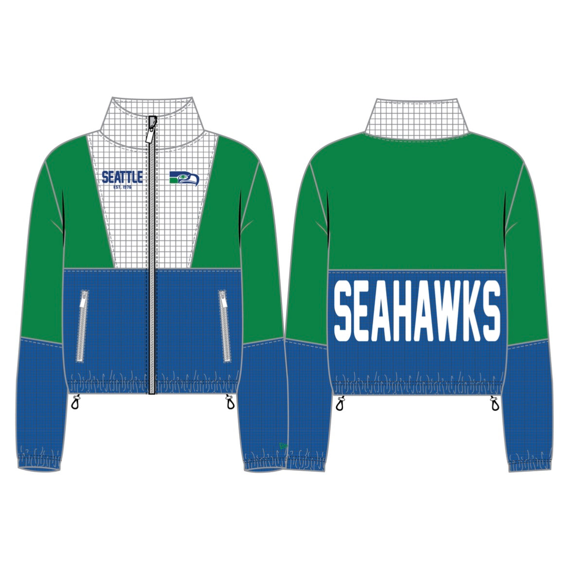 Women's Retro Seahawks DryTek Jacket