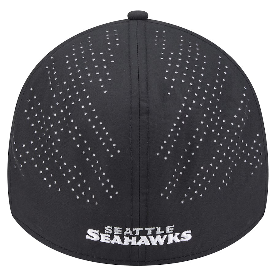 Seahawks Blackout Performance Stretch Hat