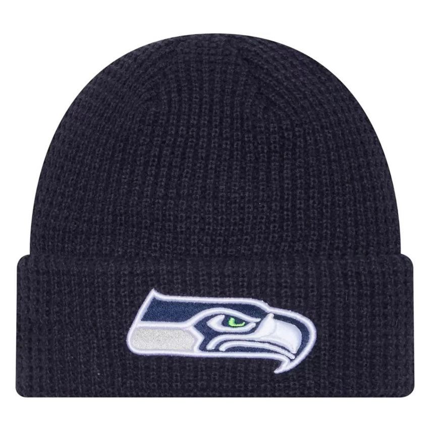 Seahawks Waffle Cuffed Knit Beanie