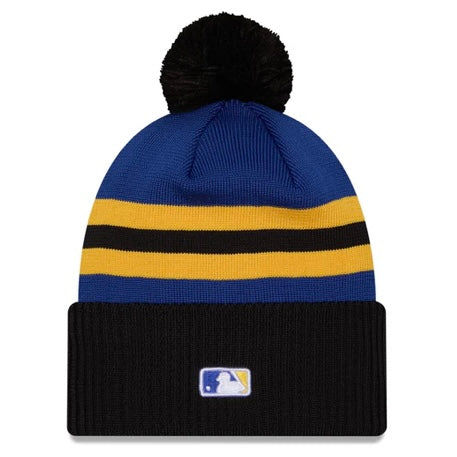 Mariners City Connect Authentic Collection Pom Knit Beanie