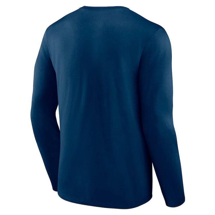 Kraken Logo Wordmark Long Sleeve Tee