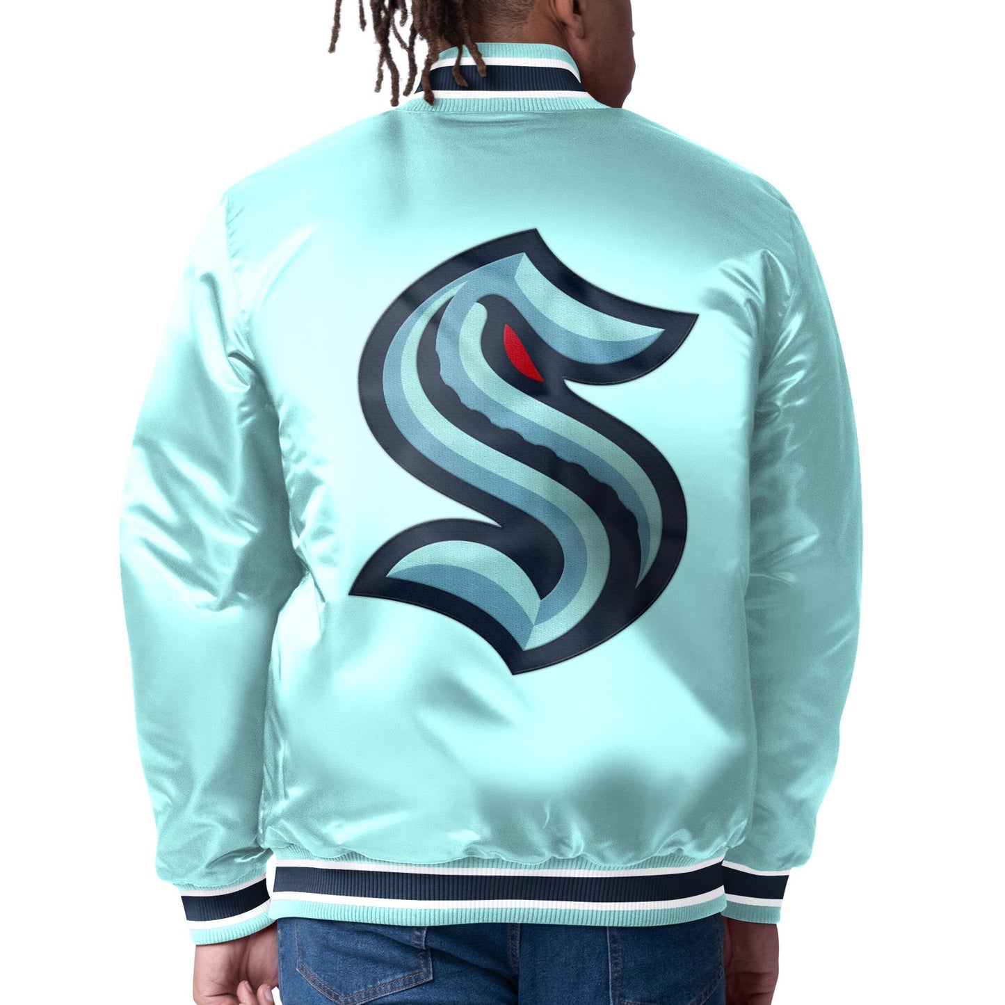 Kraken REVERSIBLE Deep Sea Navy / Ice Starter Jacket