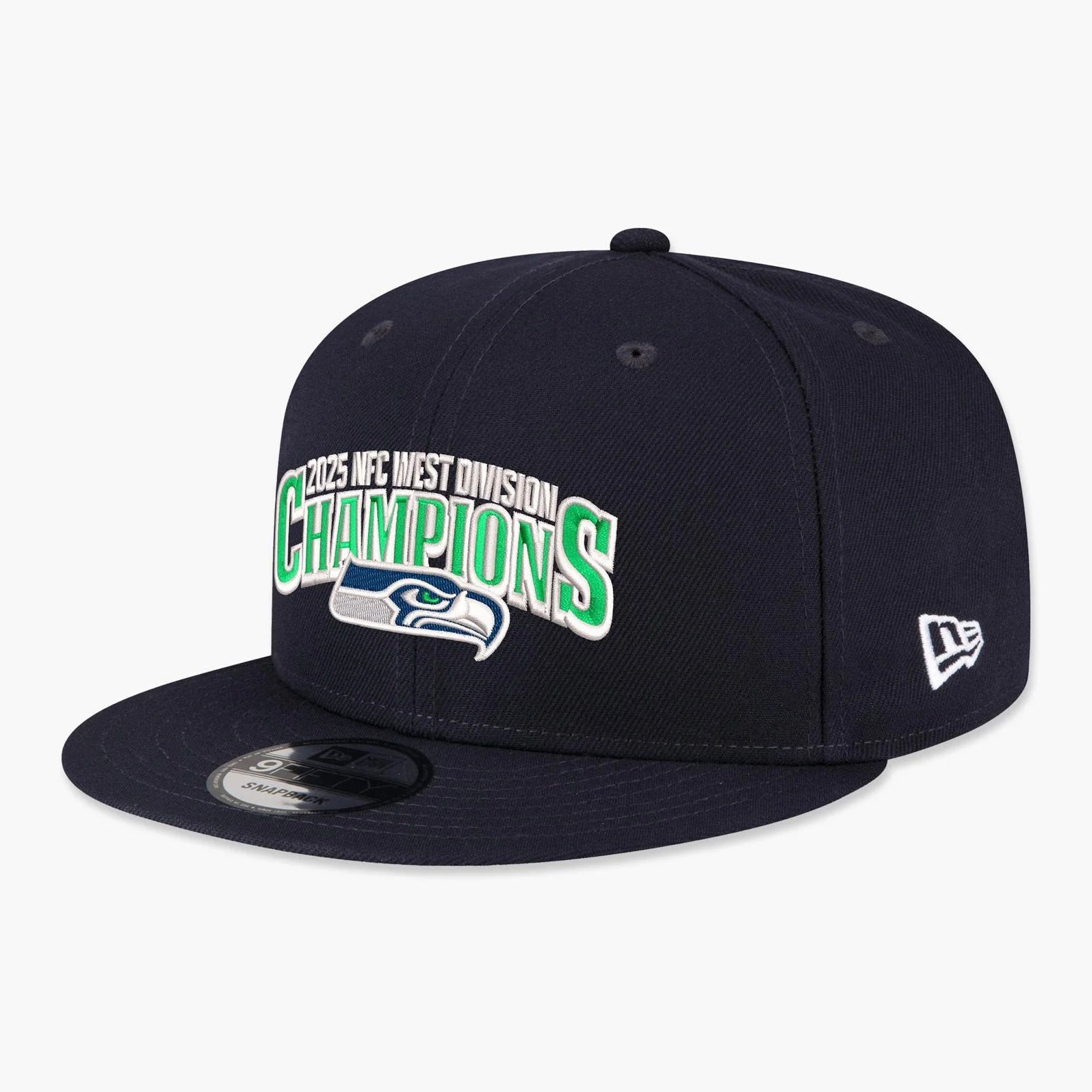 Seahawks 2025 NFC West Division Champions Official SnapBack Navy