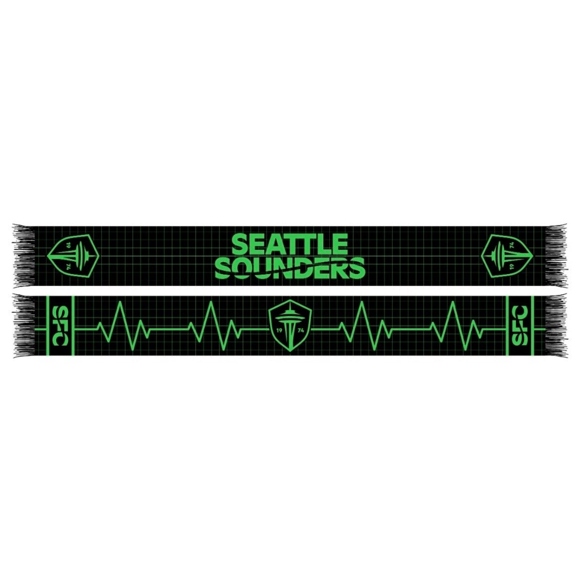 Sounders Heartbeat Of Seattle Scarf