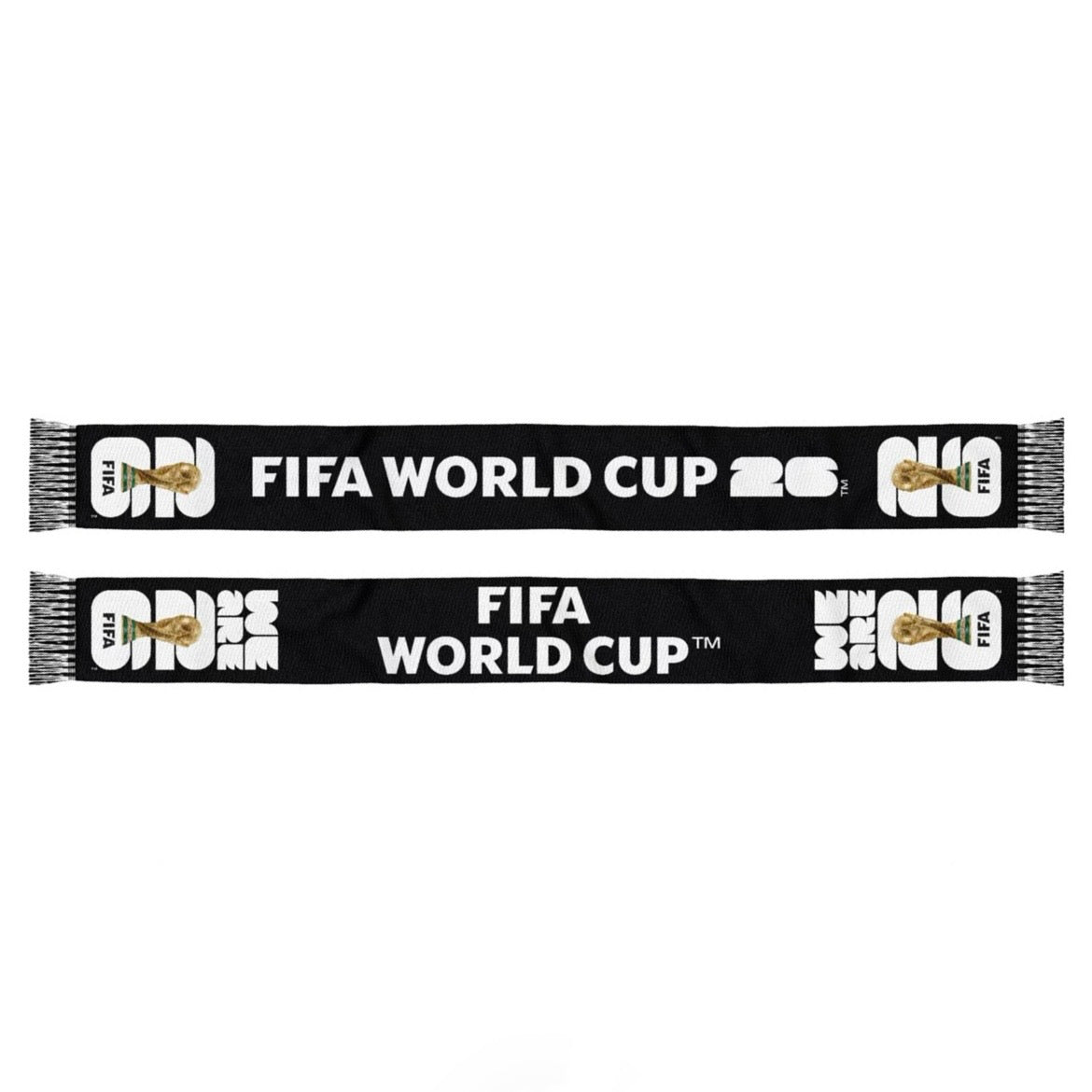 FIFA World Cup 2026 “The Trophy” Official Woven Scarf – Gameday