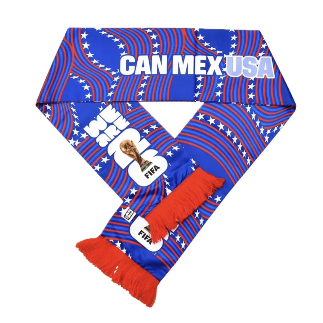 FIFA World Cup 2026 “USA Stars and Stripes” Official Summer Scarf