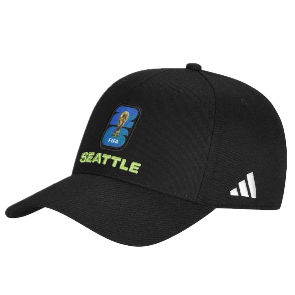 Youth FIFA World Cup 2026 Logo Seattle Adjustable Hat