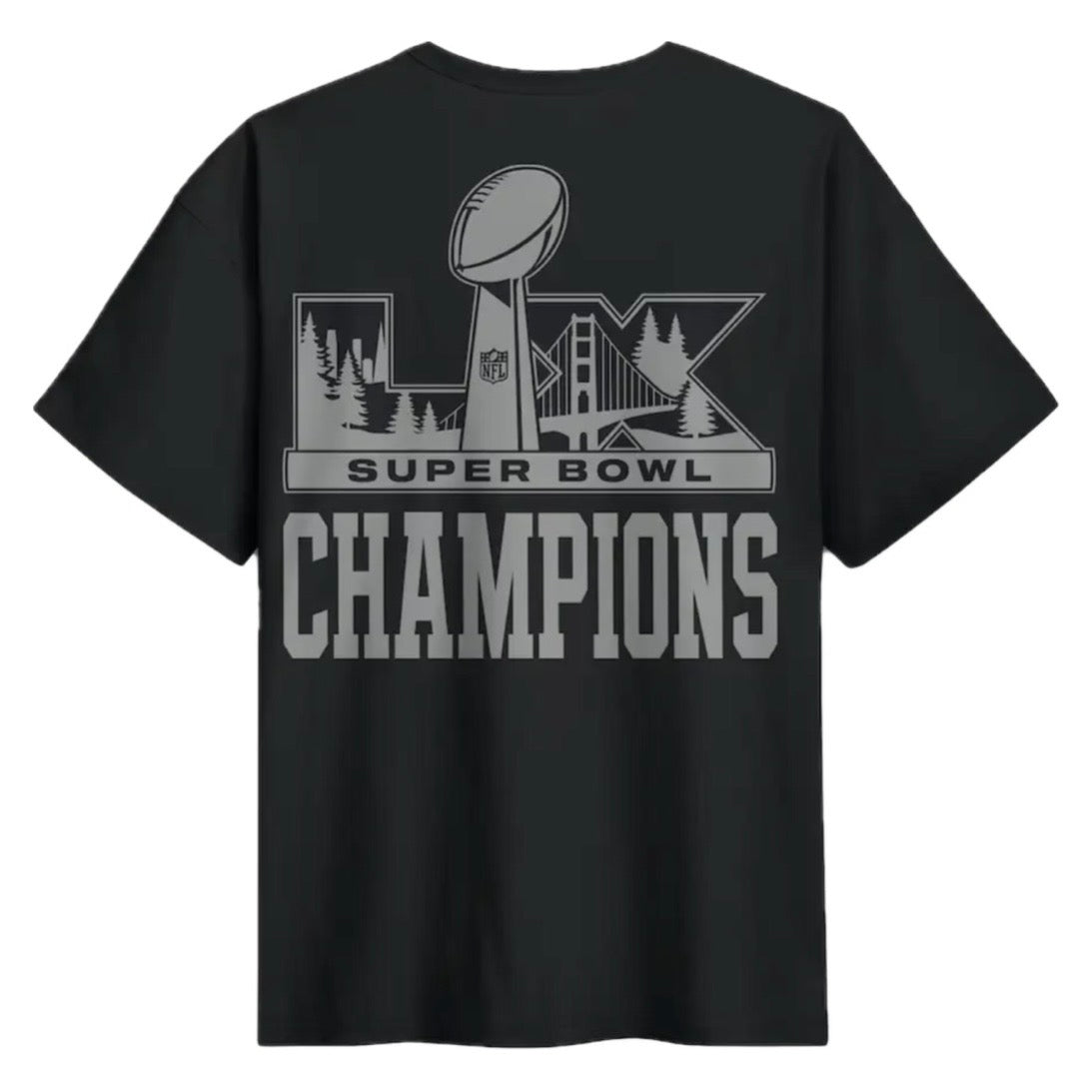 Seahawks Super Bowl LX Champions Official On-Field Locker Room Tee
