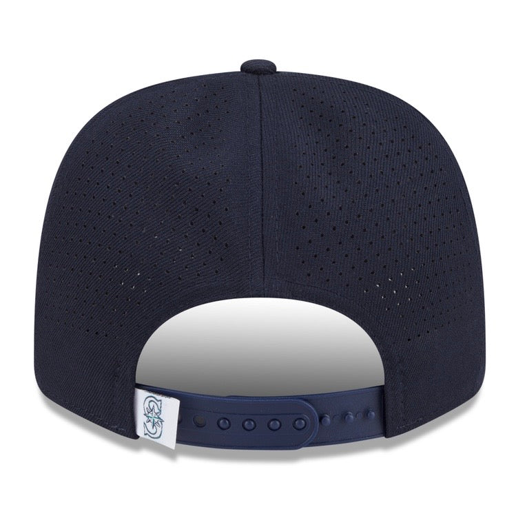 Mariners Navy Performance Stretch-Snap Hat