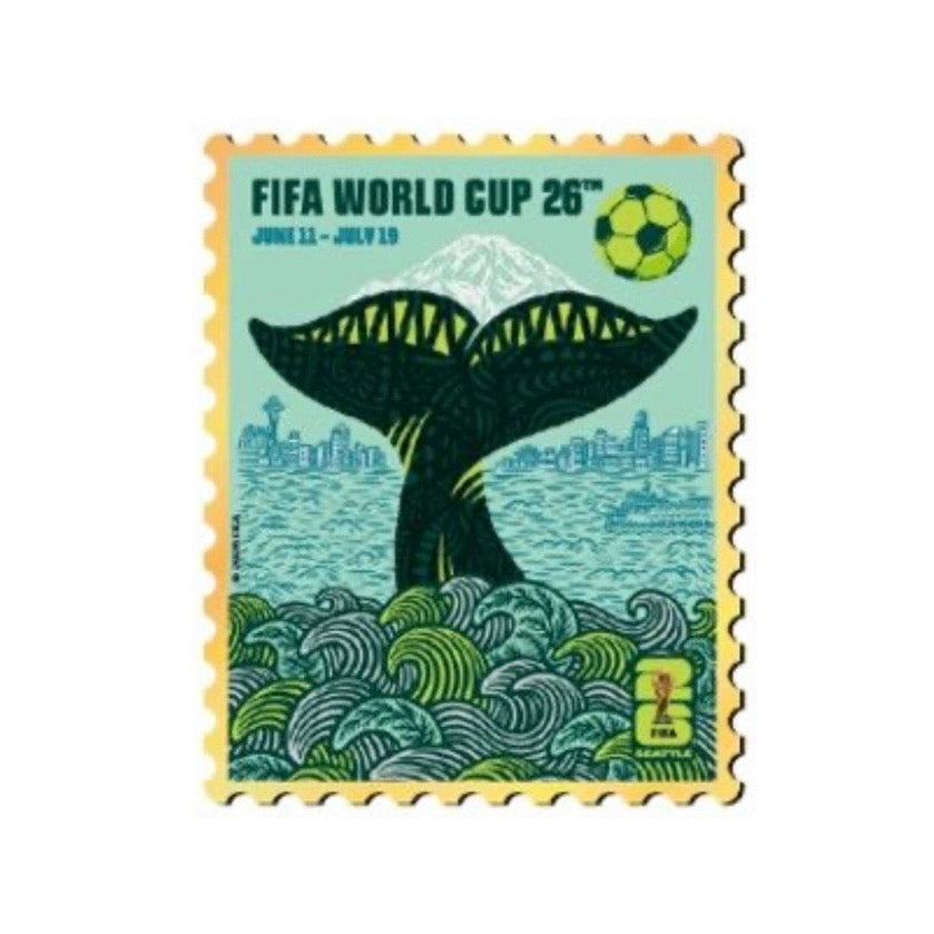 FIFA World Cup 2026 Seattle Poster Pin