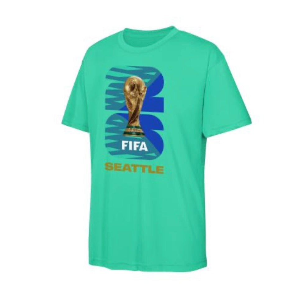 Youth FIFA World Cup 2026 SEATTLE Trophy Tee (Copy)