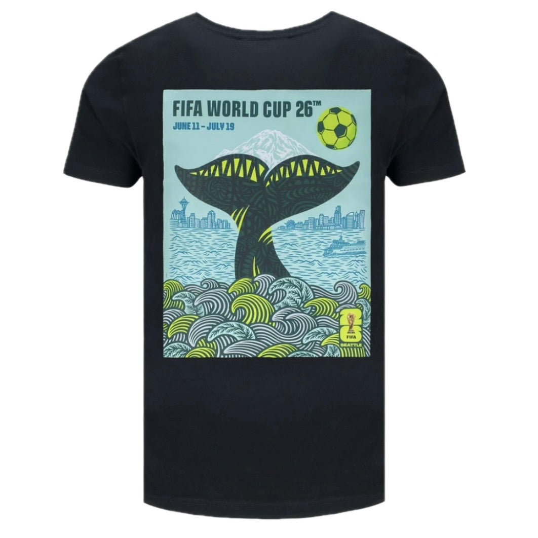 FIFA World Cup 2026 Host City SEATTLE Poster Tee