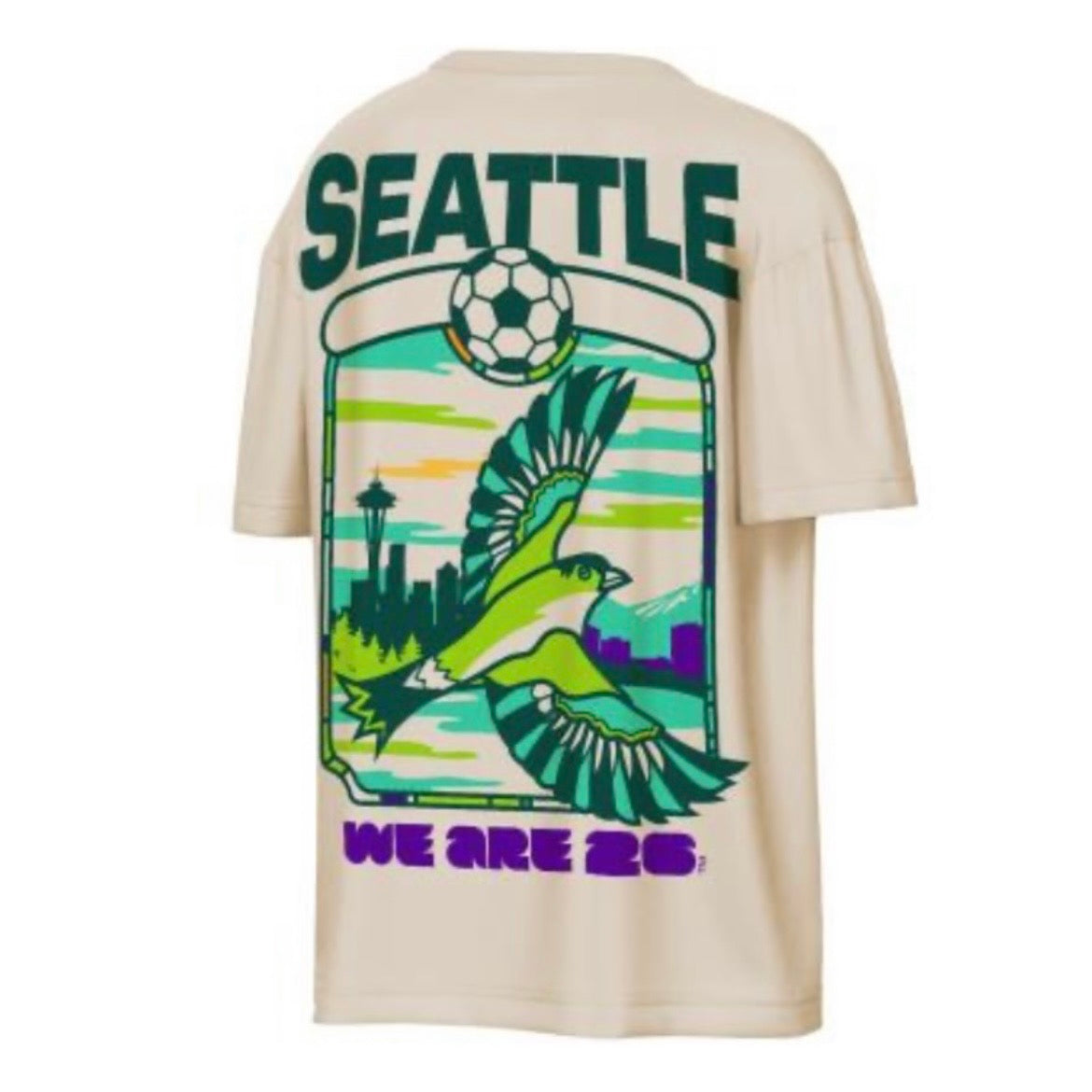 FIFA World Cup 2026 Host City SEATTLE Deluxe Tee