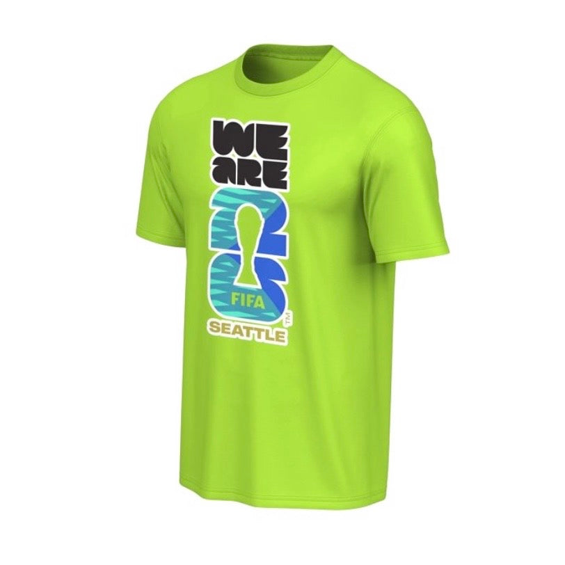 Youth FIFA World Cup 2026 We Are Seattle Neon Tee