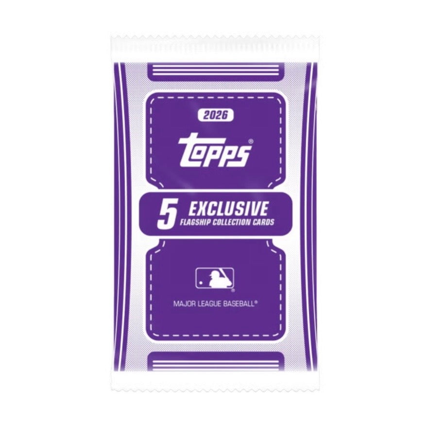 2026 Topps MLB Exclusive Flagship Collection - 1 Pack