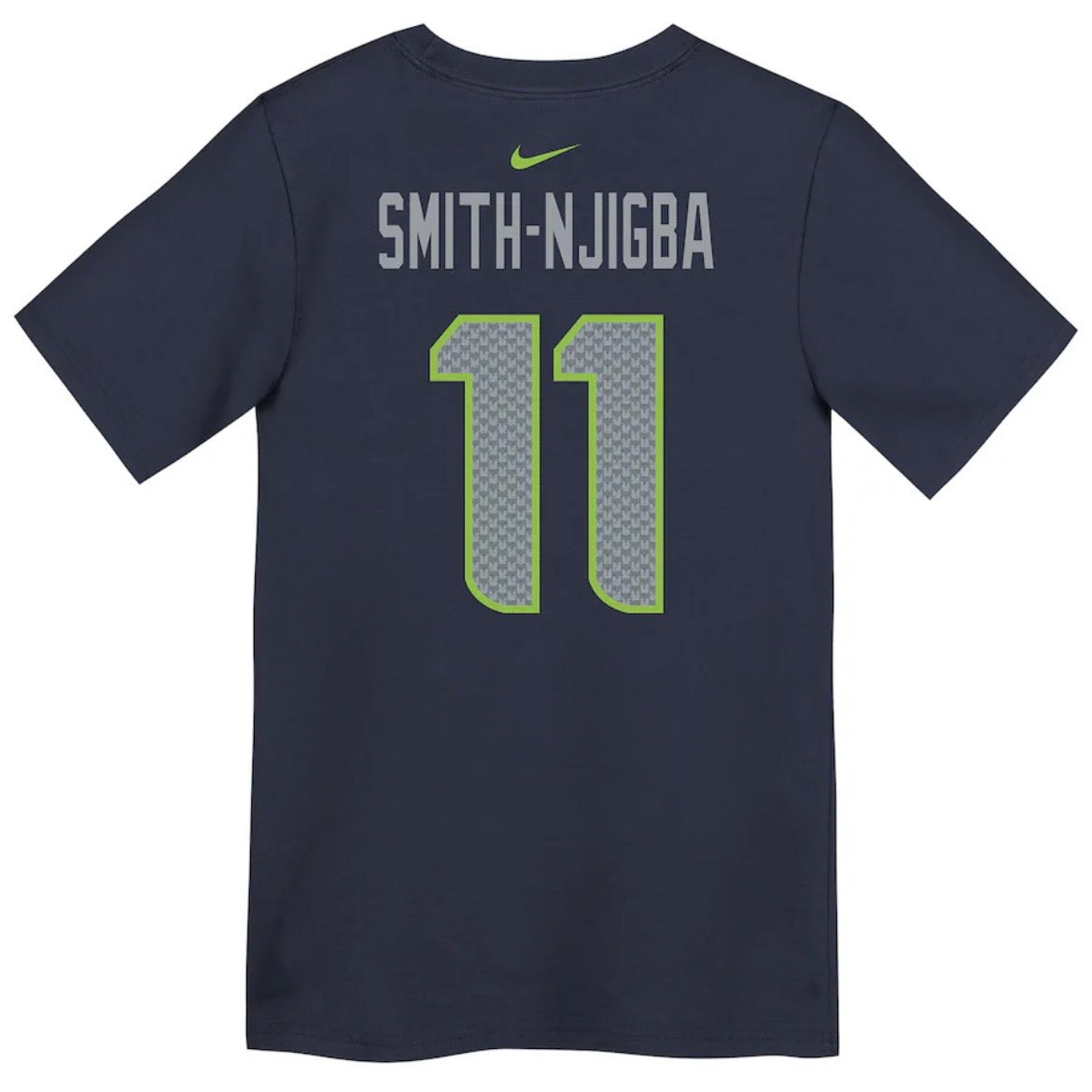 Kids Seahawks "Smith-Njigba 11" Super Bowl LX Navy Player Tee