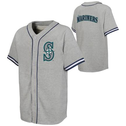 Youth Mariners Field Core Grey Jersey