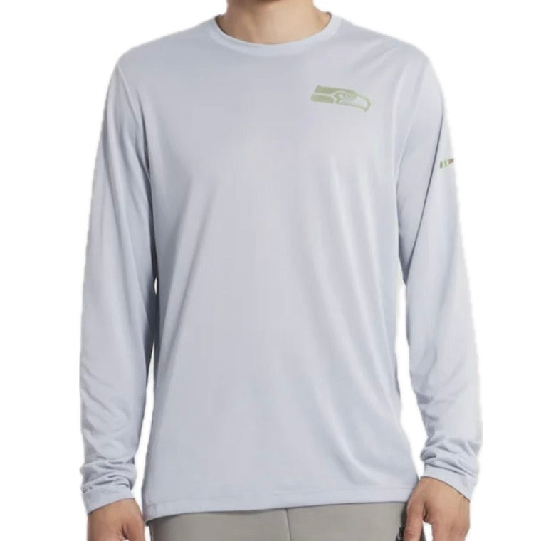 Seahawks DRI-FIT Rivalry Long Sleeve Grey Tee