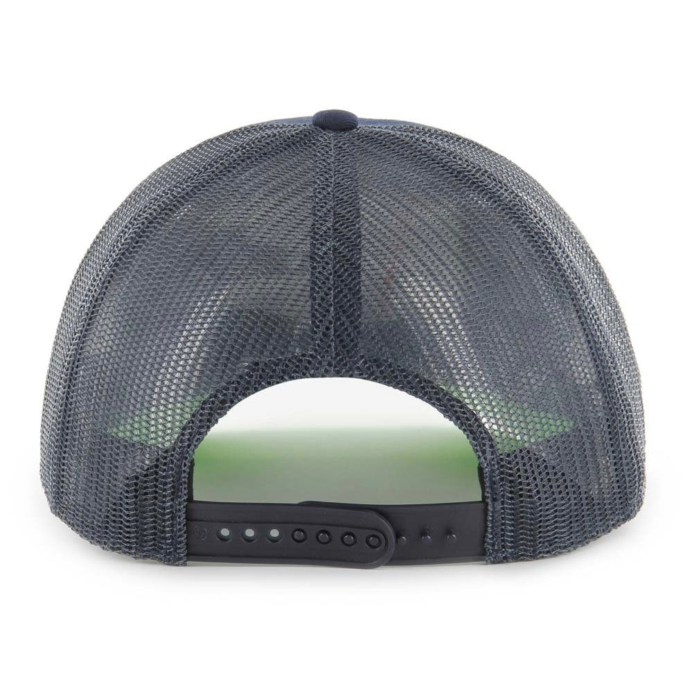 Seahawks Navy Hardline Adjustable Trucker Hat