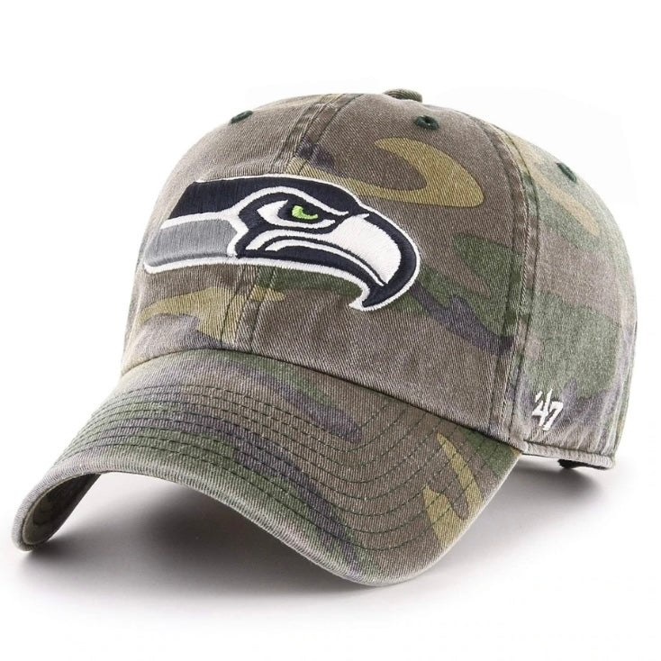 Seahawks Camo Classic Adjustable Hat