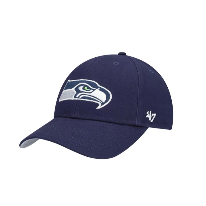 Youth Seahawks Navy Adjustable Hat