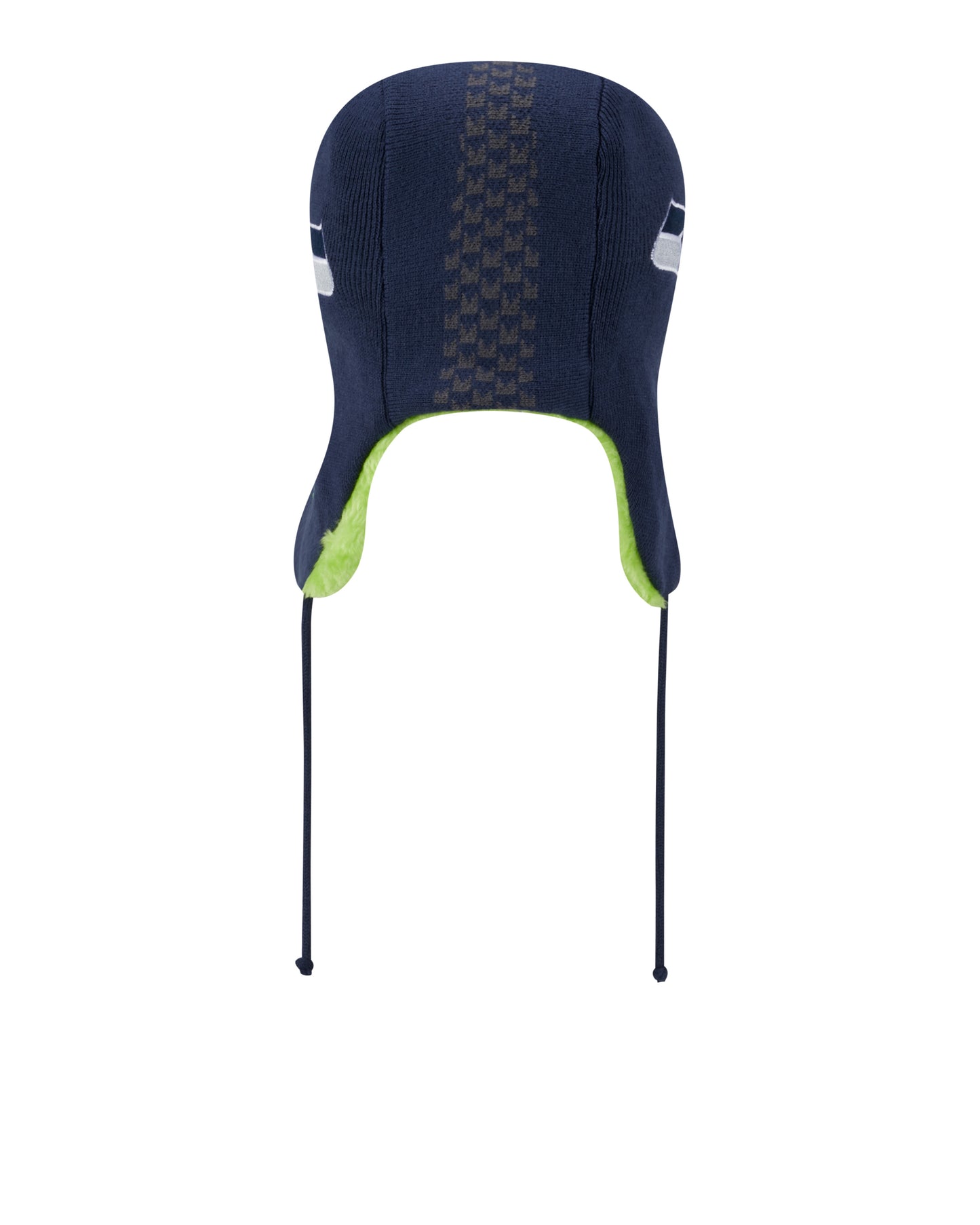 Seahawks Helmet Trapper Knit Beanie