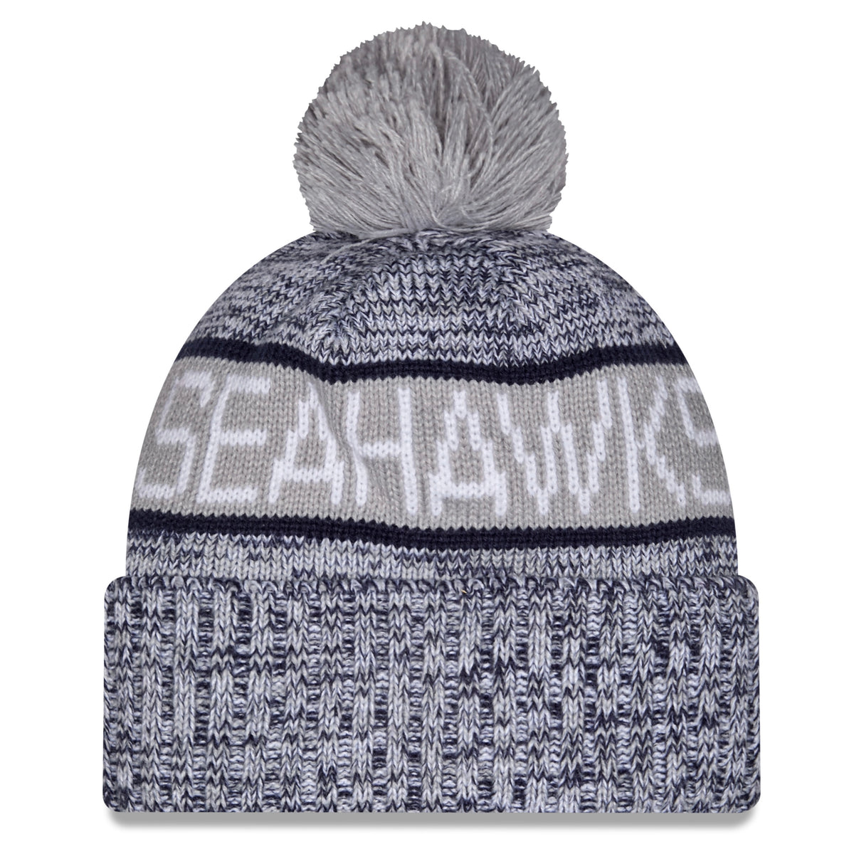 Seahawks 2026 Official Rivalry Cuffed Knit Pom Beanie