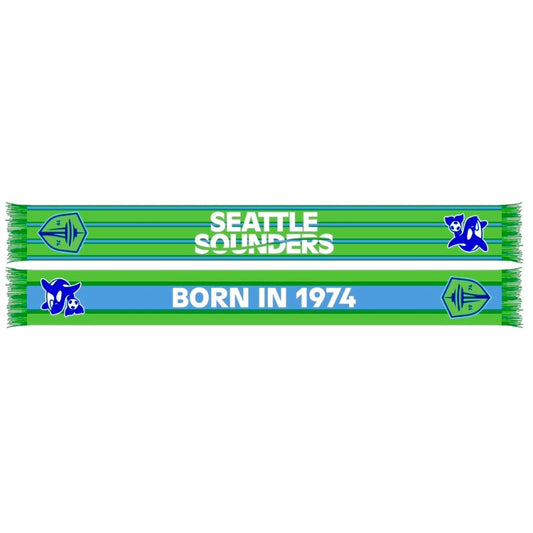 Sounders 2024 Jersey Stripes Summer Scarf