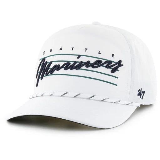 Mariners White Hitch Premium Snapback Hat