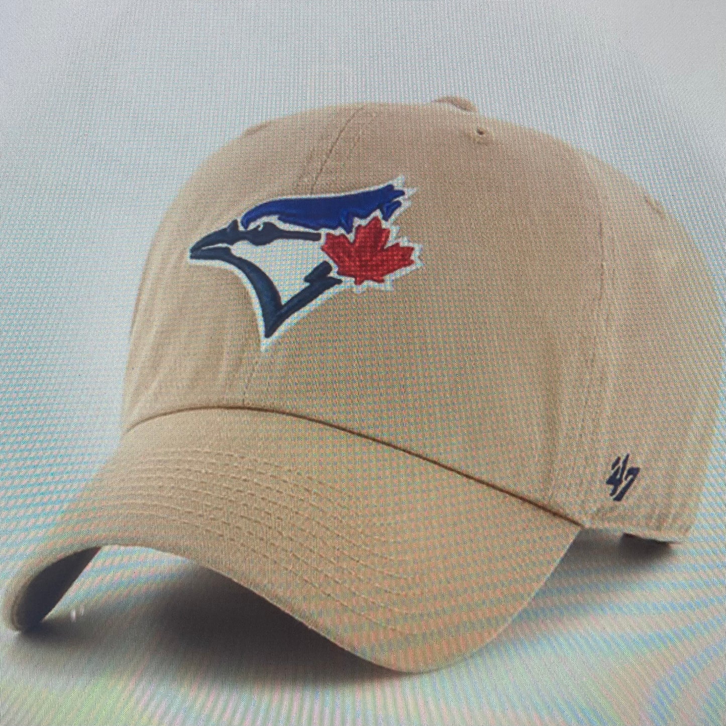 Blue Jays Khaki Clean Up Hat
