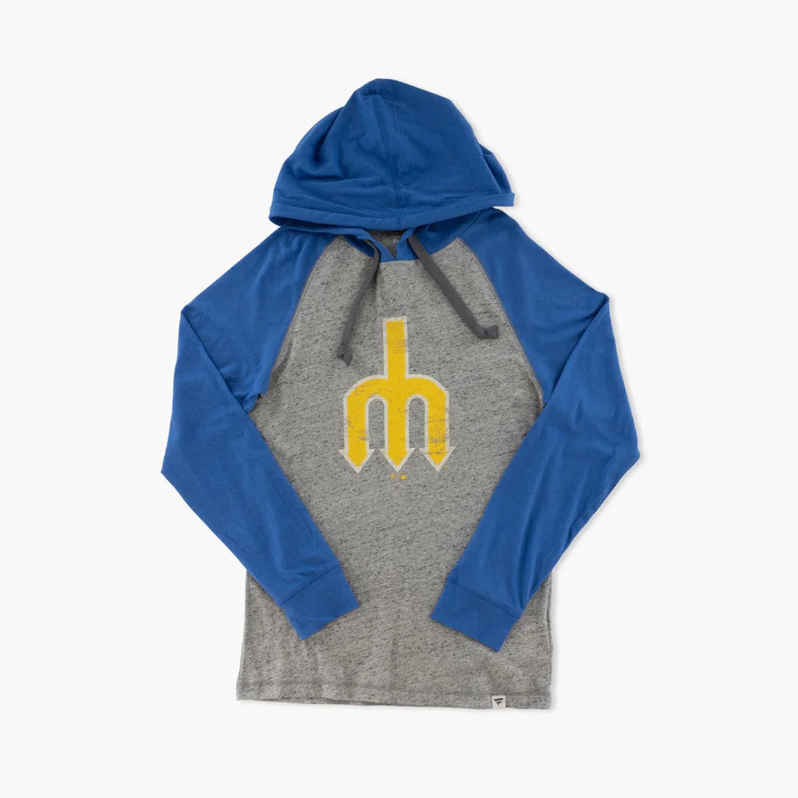 Mariners Lighweight Trident Hooded Sweatshirt