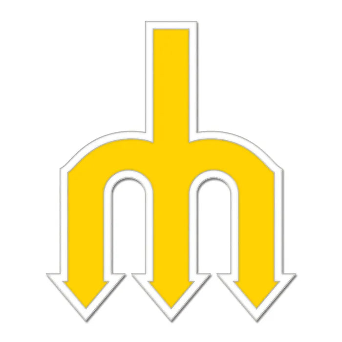 Mariners Trident Logo Pin
