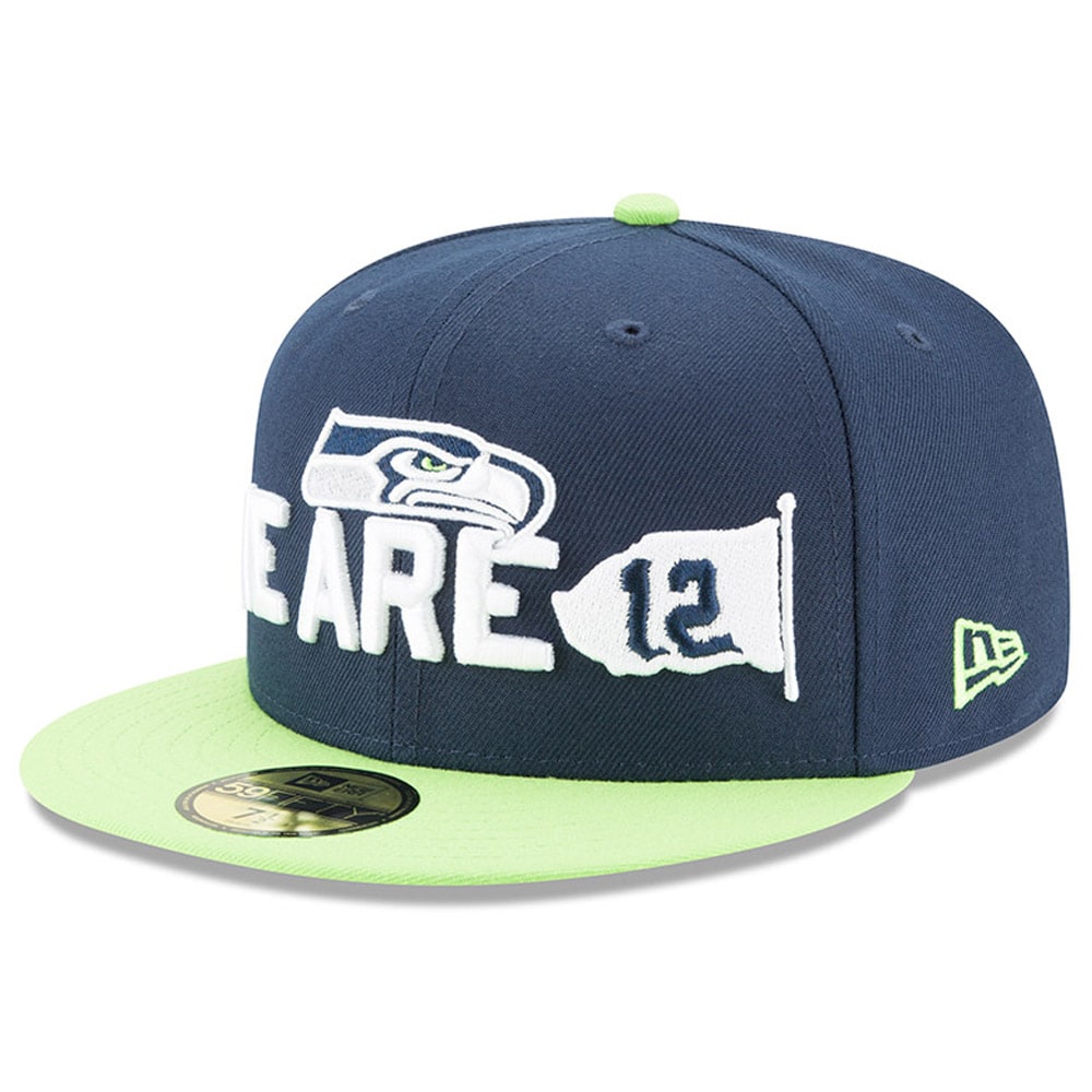 Seahawks Draft We Are 12 Spotlight 59Fifty Fitted Hat