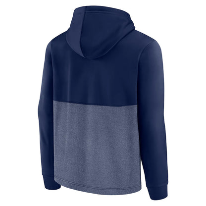 Seahawks Navy Fleece Winter Pullover Hooded Sweatshirt