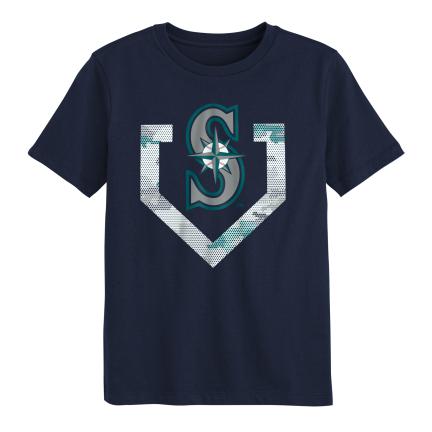 Kids Mariners Camo Base Tee