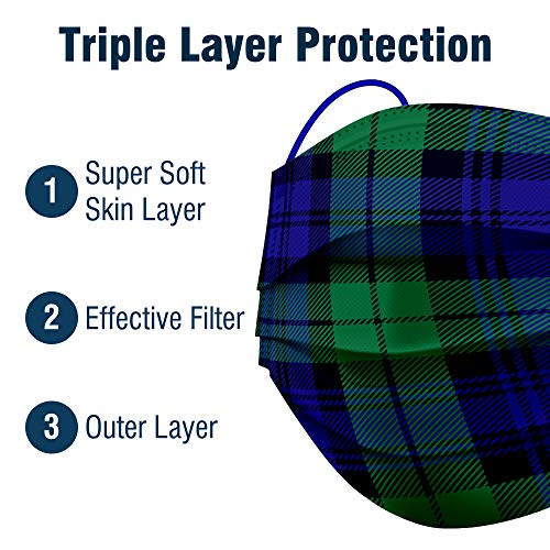 Gameday Facemask - Plaid
