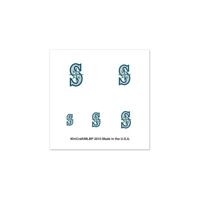 Mariners Fingernail Tattoos - 4 pack