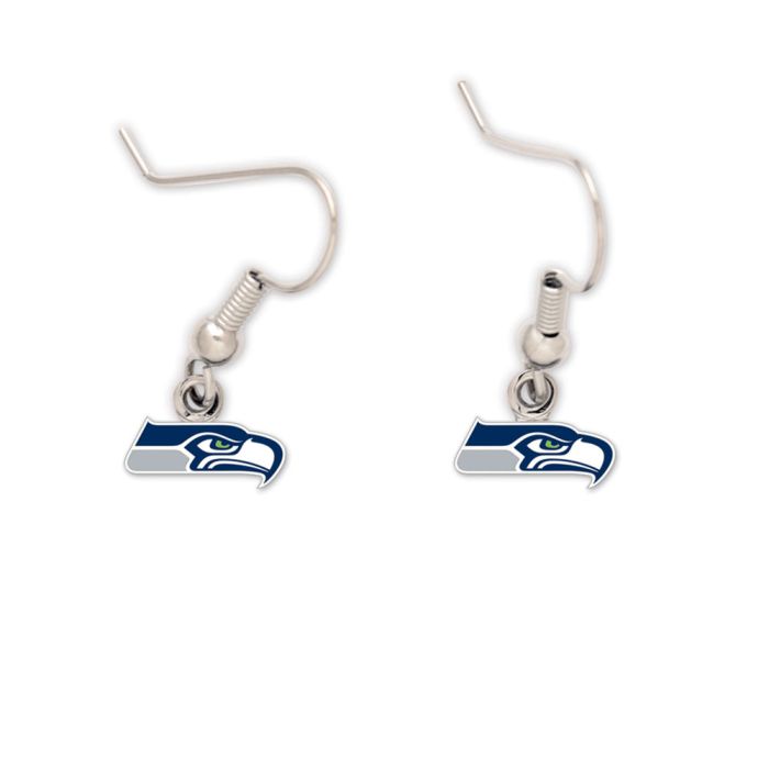 Seahawks Logo Dangle Earrings – Gameday Sports Shop