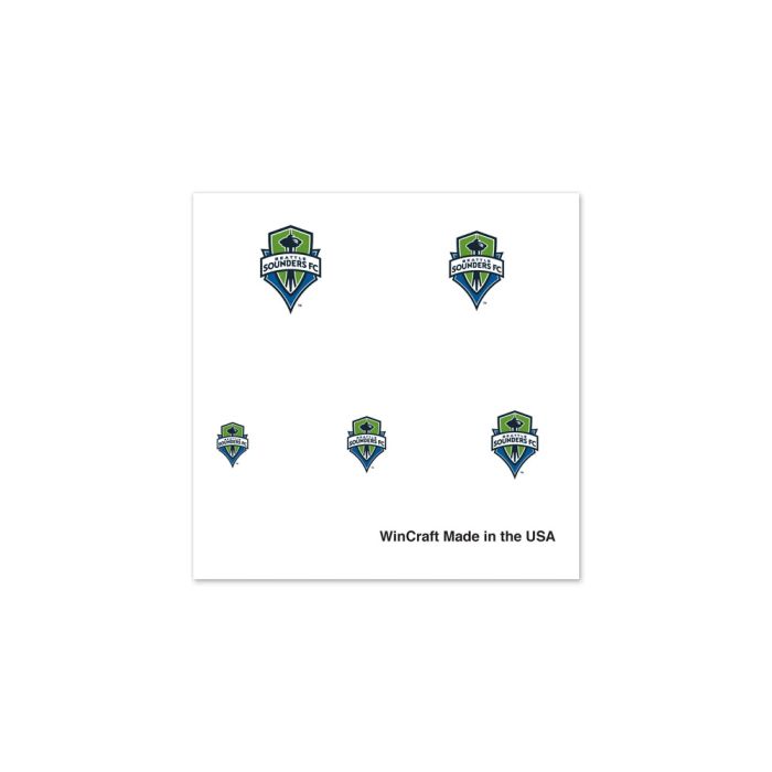 Sounders Fingernail Tattoos - 4 pack (Old Logo)