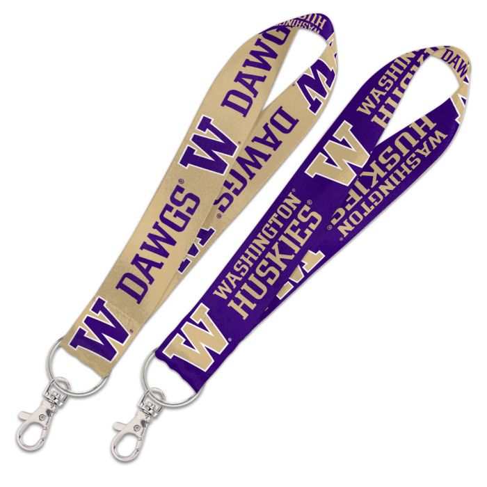 UW Huskies 2-Tone Key Strap