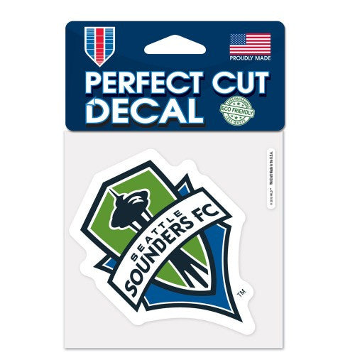 Sounders Perfect Cut Color 4x4 Decal (Old Logo)