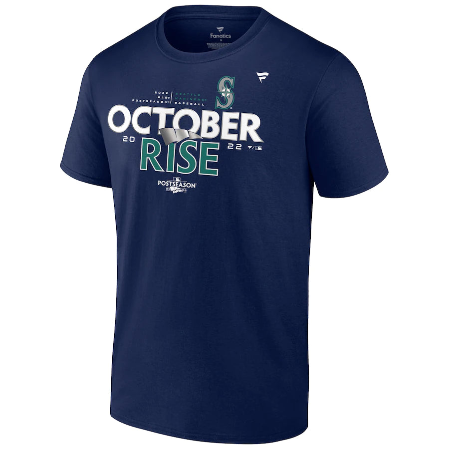 Seattle Mariners 2022 Postseason October Rise Official Locker Room Shirt