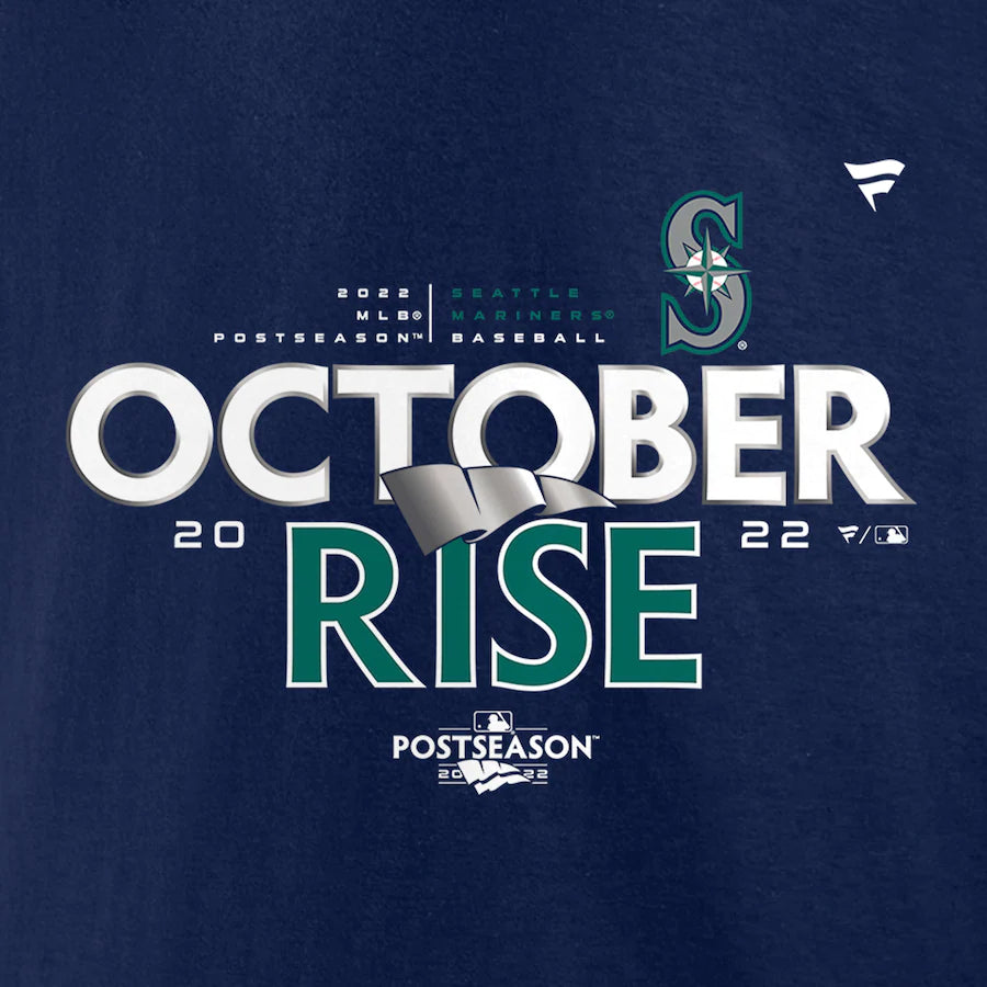 Seattle Mariners 2022 Postseason October Rise Official Locker Room Shirt