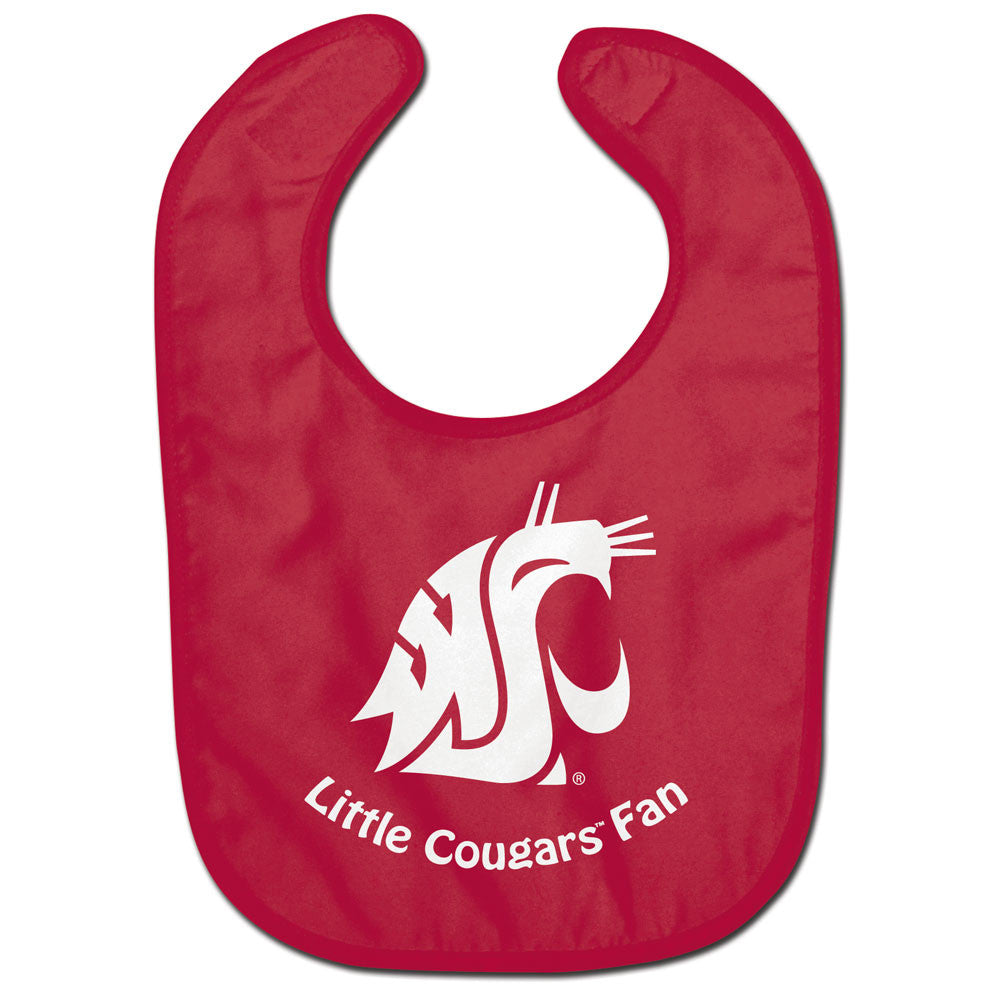 WSU Cougars Baby Bib
