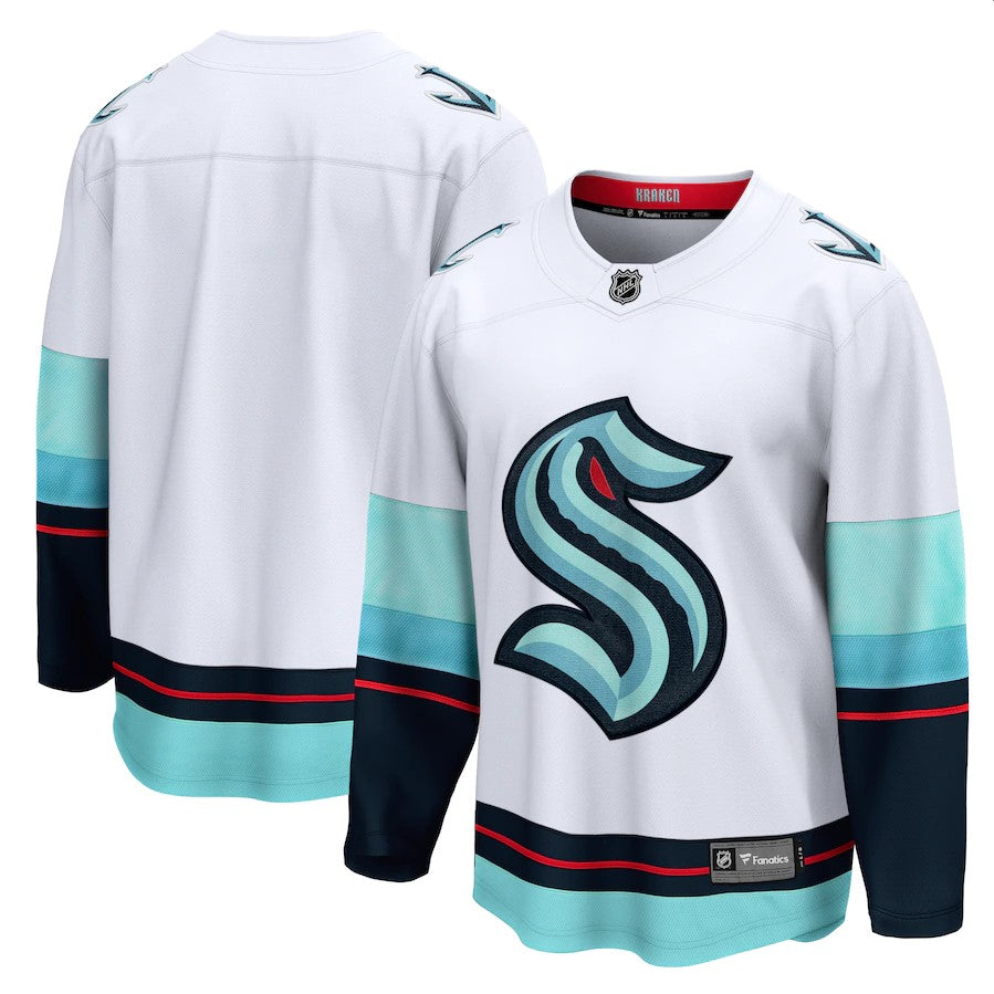 Kraken Away Breakaway Jersey - White