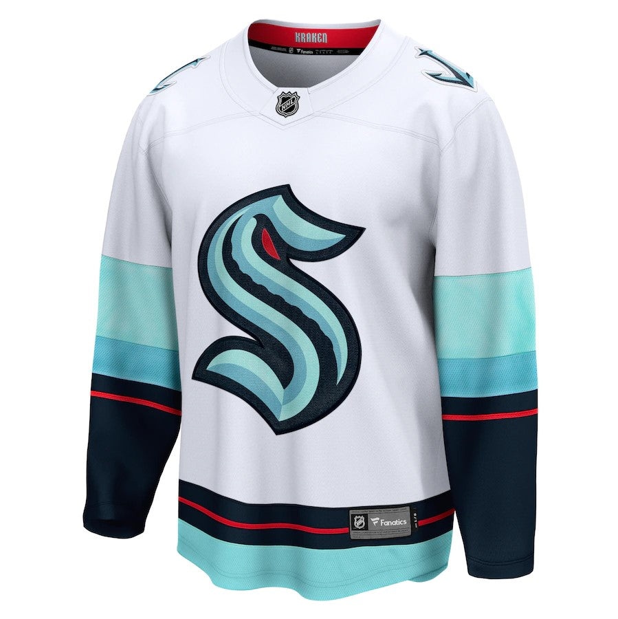 Kraken Away Breakaway Jersey - White
